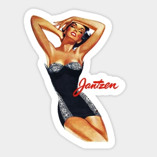 Vintage Swimwear 2 Sticker